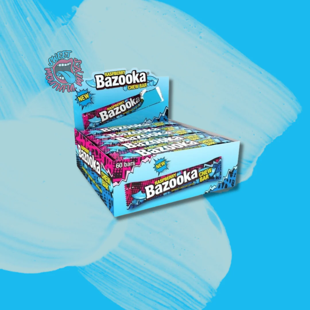 Bazooka Blue Raspberry Chew Bar - Image 2