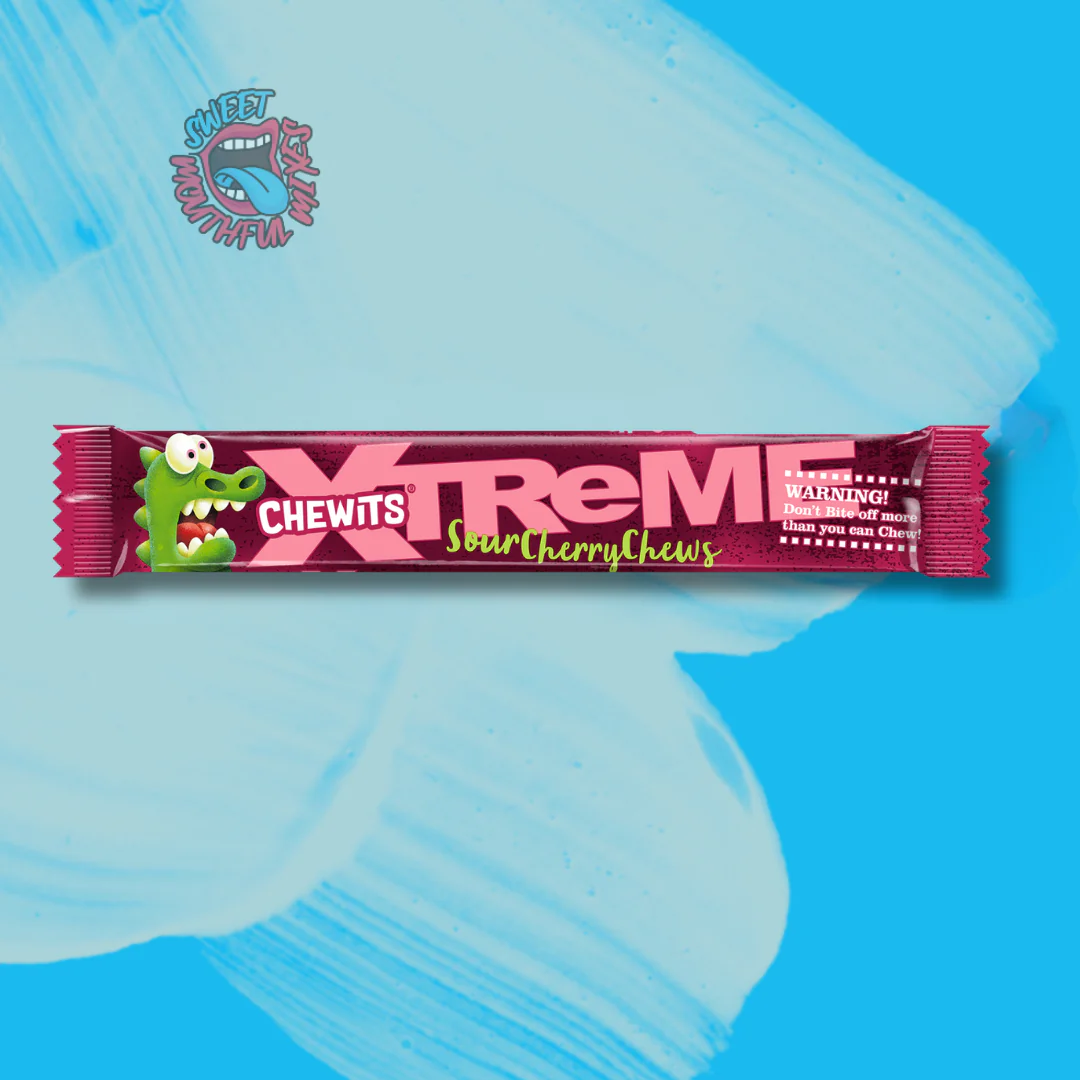 Chewit Xtreme Sour Cherry Chews