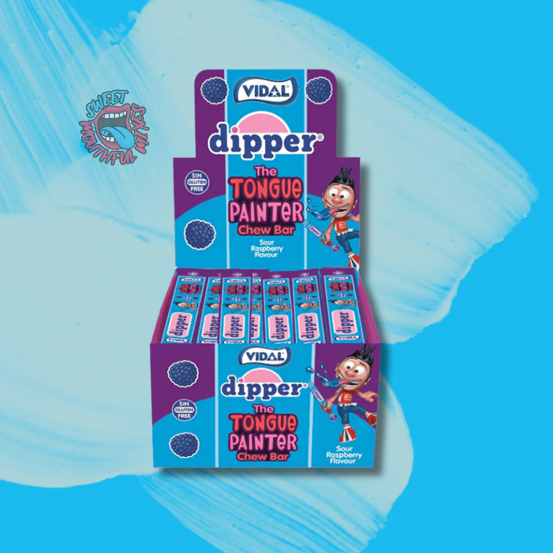 Vidal Dipper Tonge Painter Chew Bar Sour raspberry - Image 2