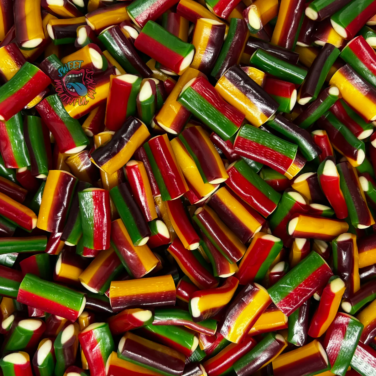 Mini Multi Coloured Pencil Bites