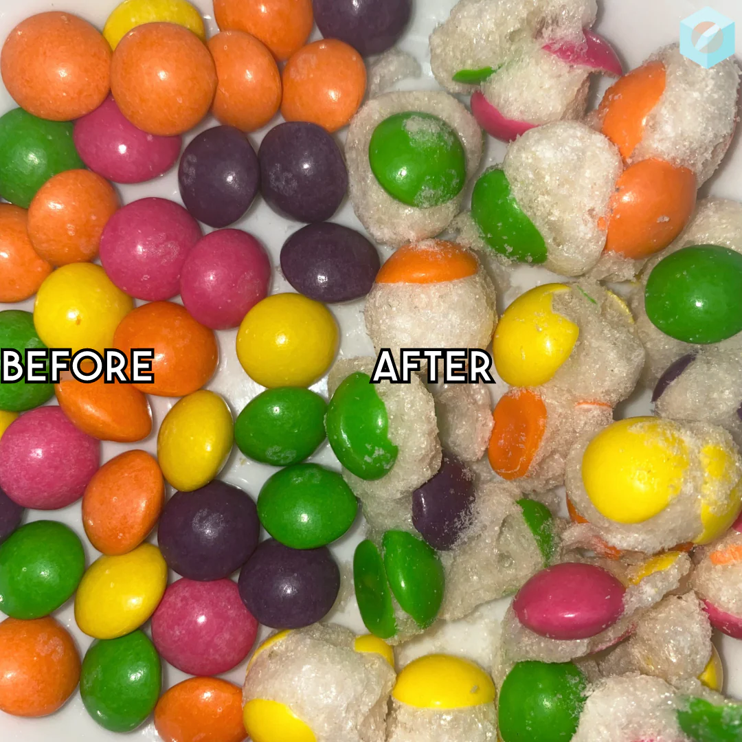 Fruit Balls Sour 50g - Freeze Dried Sweets - Image 3