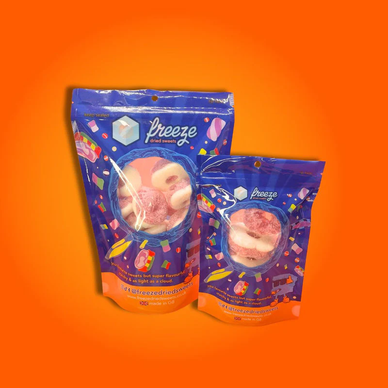 Watermelon Rings 50g - Freeze Dried Sweets - Halal - Image 2